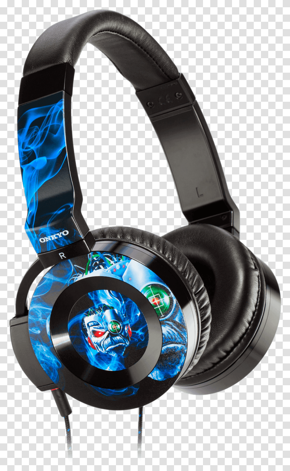 Iron Maiden Headphones, Electronics, Headset, Wristwatch Transparent Png