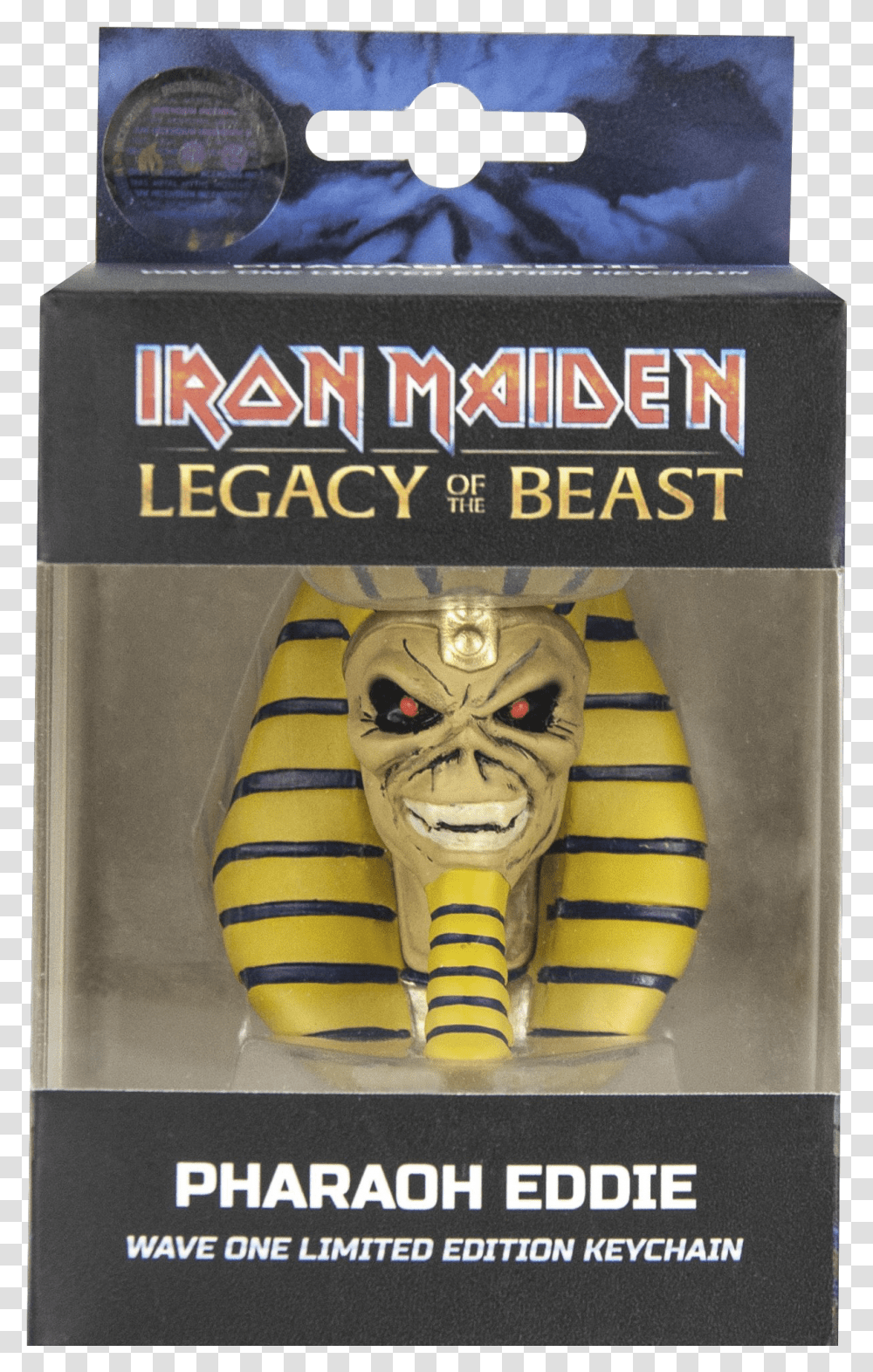 Iron Maiden Legacy Of The Beast Pharaoh Eddie 3 Inch, Advertisement, Pillar Transparent Png