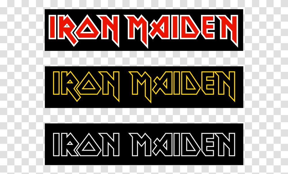 Iron Maiden Logo Eps, Alphabet, Word, Label Transparent Png