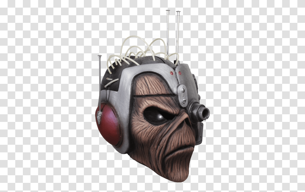Iron Maiden Somewhere In Time Sculpt, Helmet, Apparel, Architecture Transparent Png