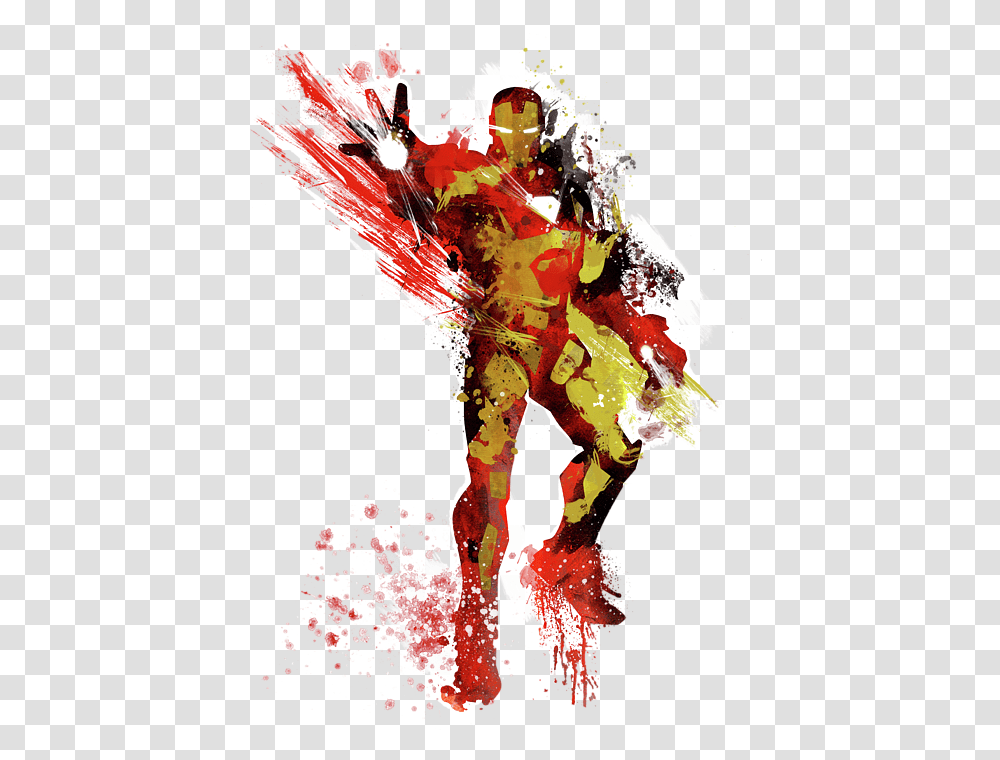 Iron Man Abstract, Poster, Advertisement Transparent Png