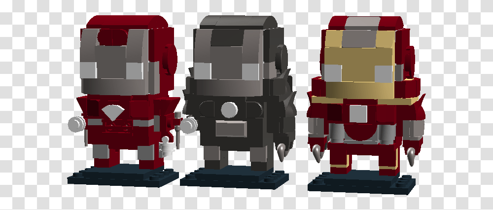 Iron Man Brickheadz Custom, Toy, Machine, Robot, Motor Transparent Png