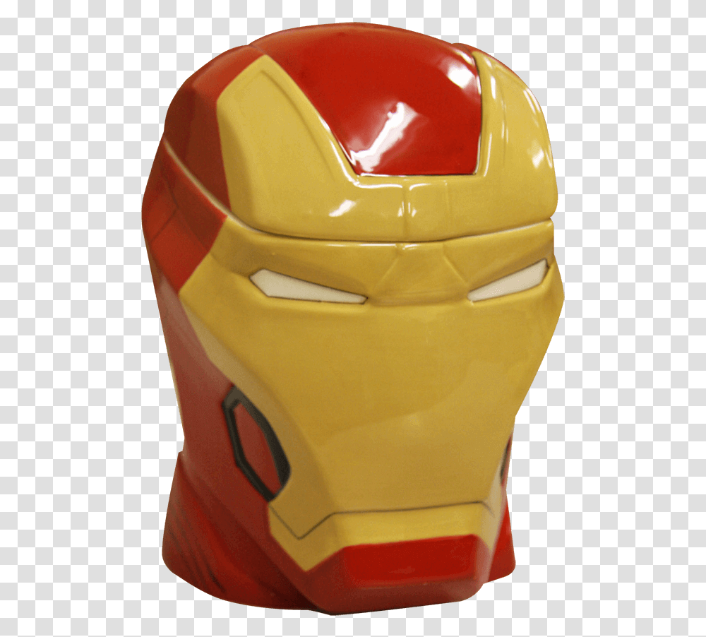 Iron Man Cookie Jar Cookie Jar, Helmet, Architecture, Building Transparent Png