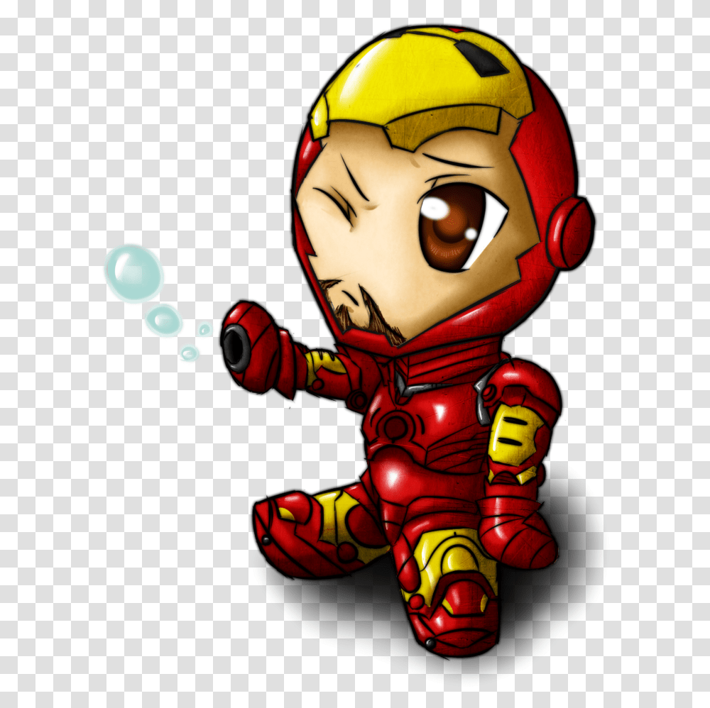 Iron Man Cute Cartoon Download Chibi Iron Man Cute, Toy, Astronaut Transparent Png