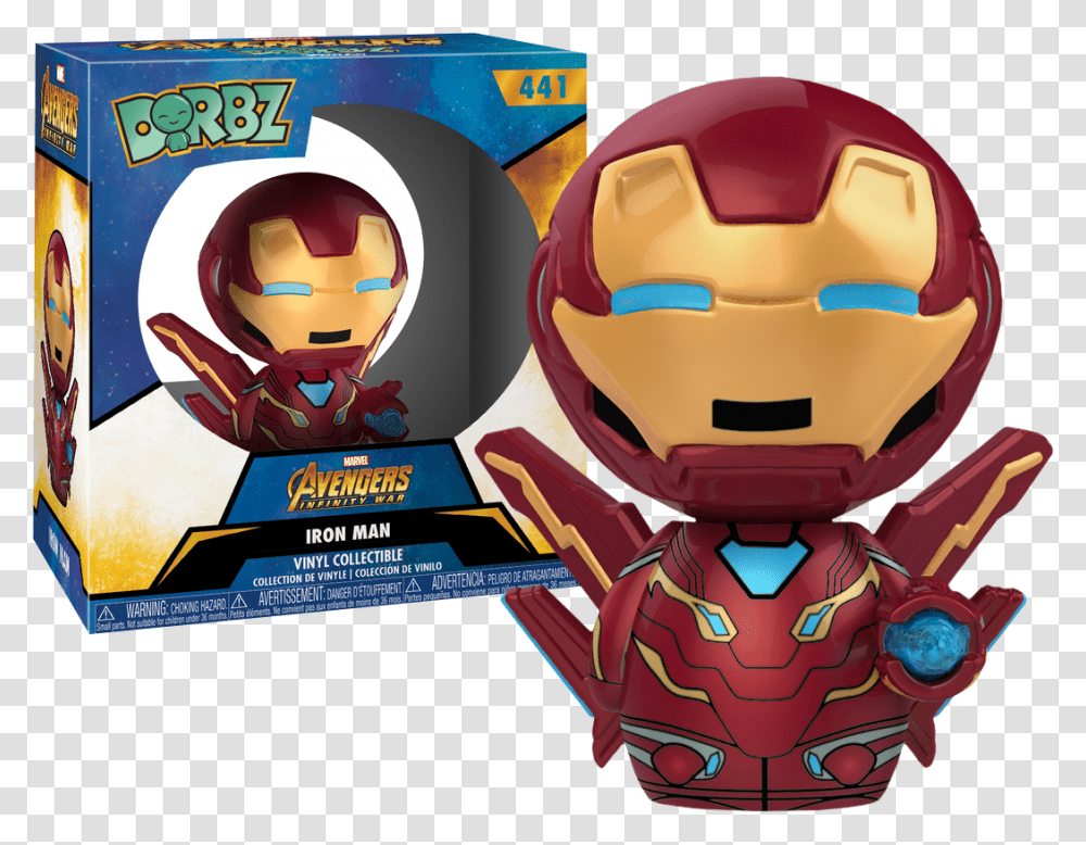 Iron Man Dorbz, Helmet, Apparel, Robot Transparent Png