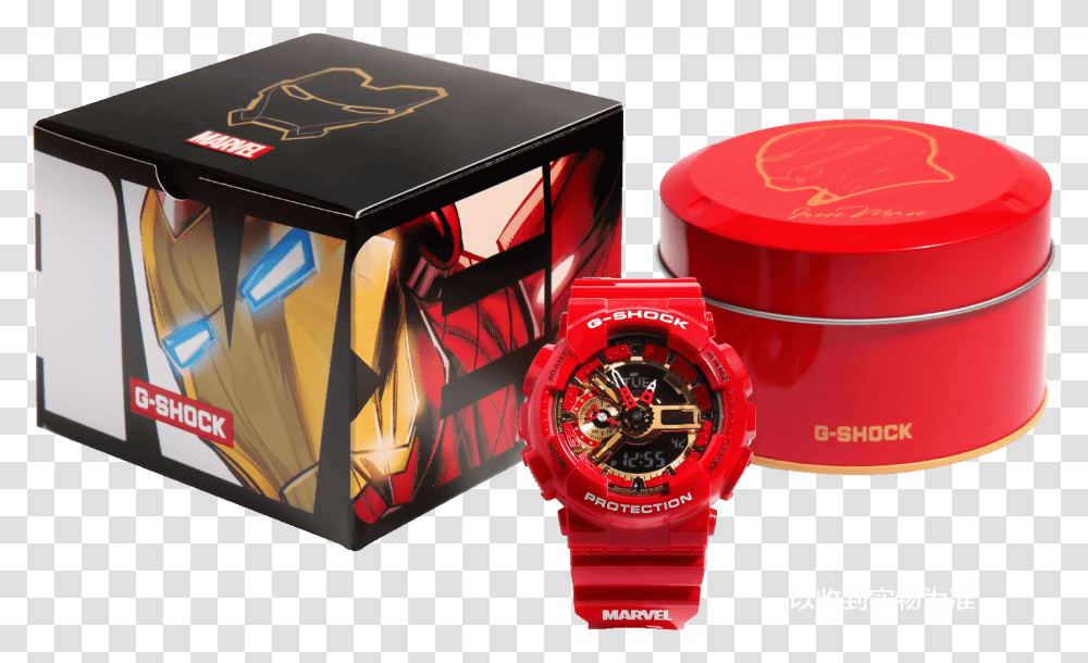 Iron Man Heart, Wristwatch, Wheel, Machine, Digital Watch Transparent Png