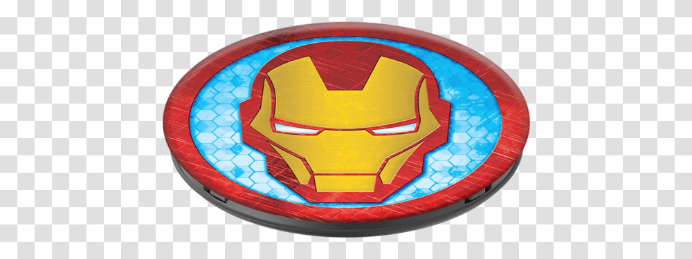 Iron Man IconData Rimg LazyData Rimg Scale Logo Iron Man Pop It Smartphone Grip, Dish, Meal, Food Transparent Png