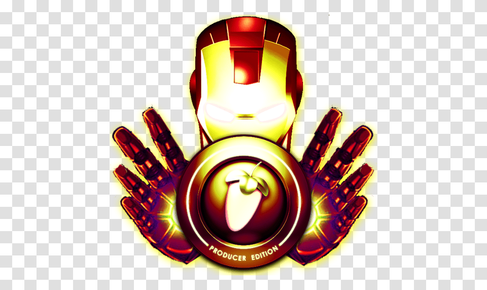 Iron Man Logo Vector Iron Man Custom Fl Studio Boot Iron Man, Light, Dynamite Transparent Png