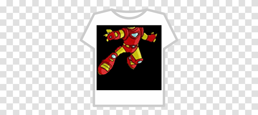 Iron Man Mini Roblox Trash Gang T Shirt Roblox, Clothing, Apparel, Text, Robot Transparent Png