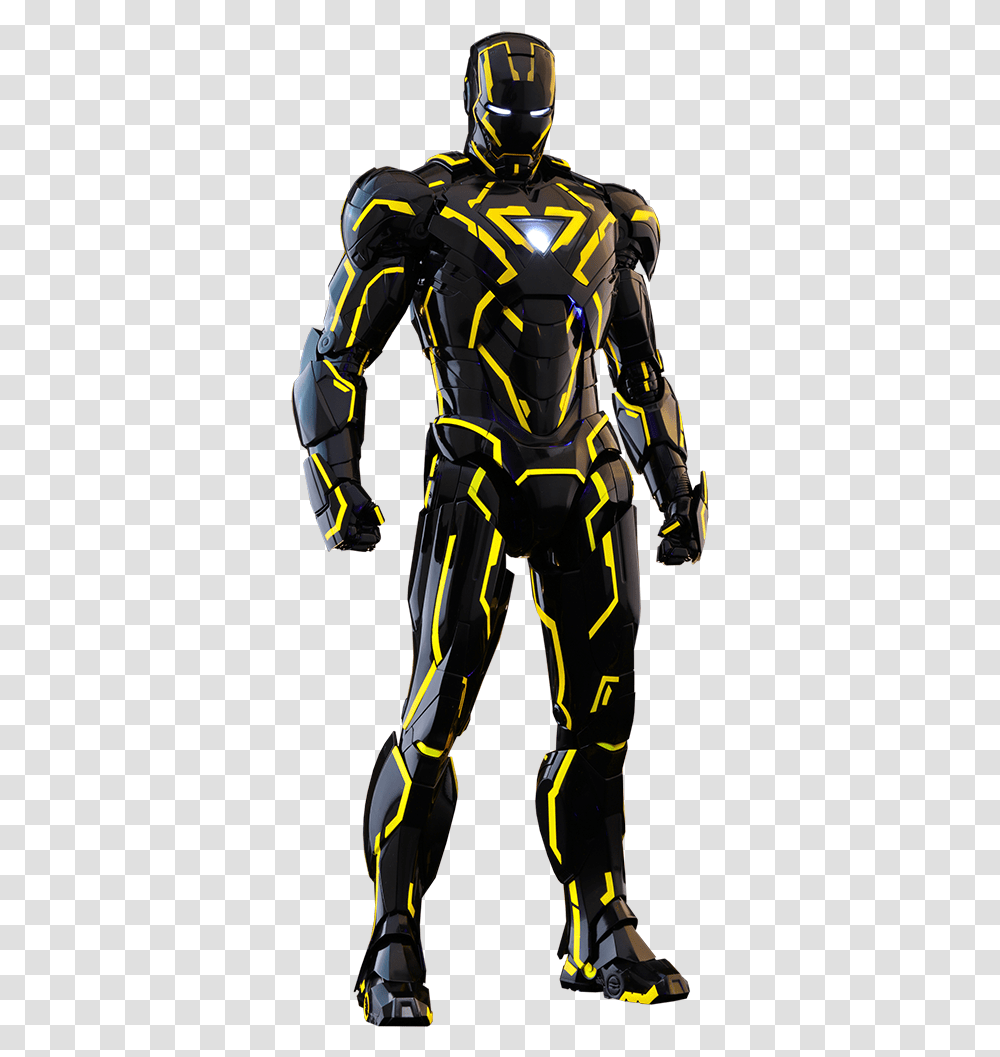 Iron Man Neon Tech, Helmet, Apparel, Person Transparent Png