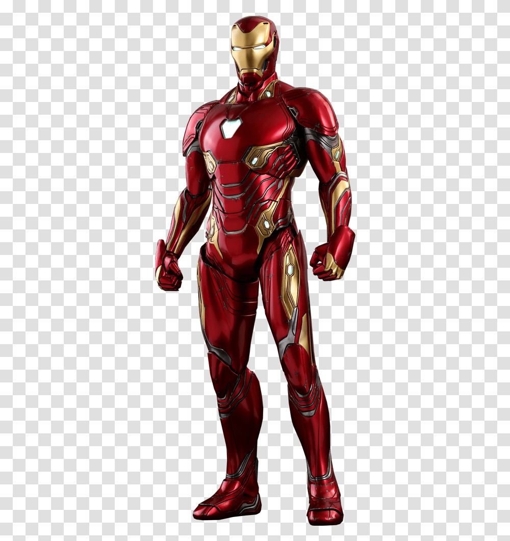 Iron Man Suit Infinity War, Costume, Person, Helmet Transparent Png