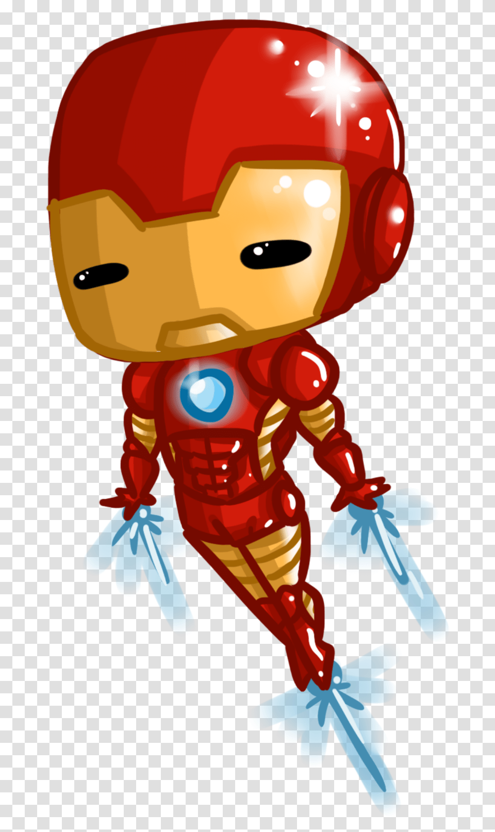 Iron Man Tony Stark Chibi Iron Man Chibi Cute Easy, Toy, Helmet, Apparel Transparent Png