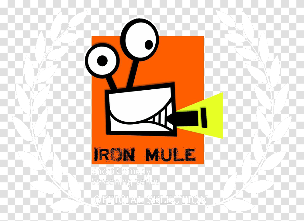 Iron Mule White, Label, Poster, Advertisement Transparent Png