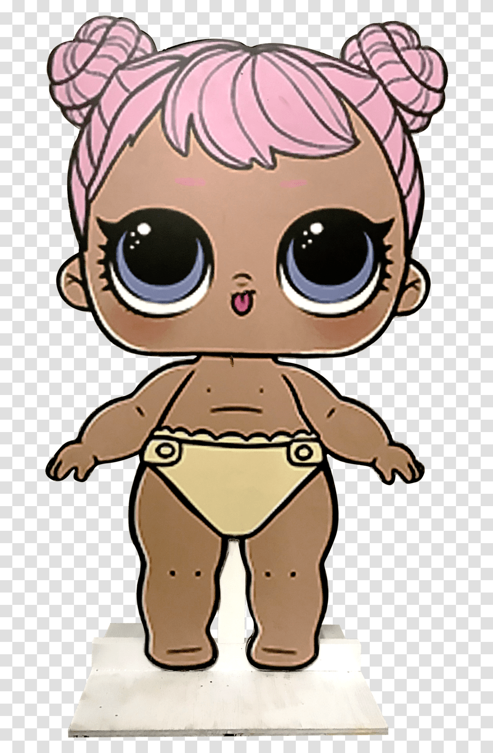 Iron On Transfer Lol Surprise Doll Dolls Ice Skater Lil Agent Baby Lol, Toy, Plush, Scarecrow, Cottage Transparent Png