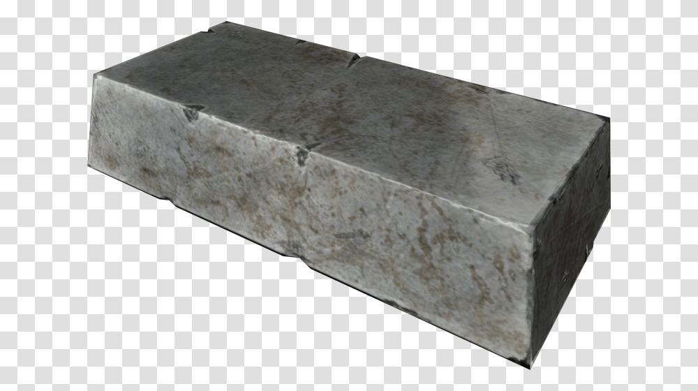Iron Real Life Iron Ingot, Concrete, Brick, Box, Limestone Transparent Png