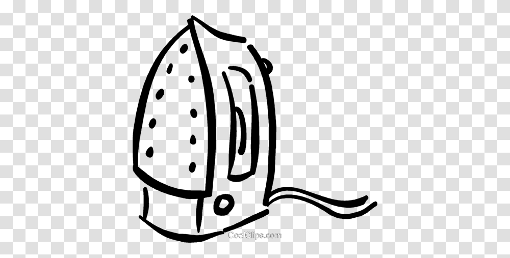 Iron Royalty Free Vector Clip Art Illustration, Appliance, Clothes Iron Transparent Png