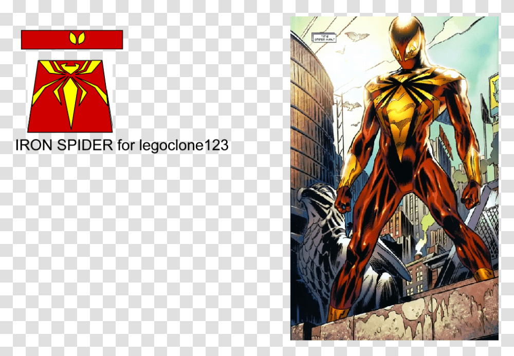 Iron Spider Civil War Comic, Batman, Person, Human Transparent Png