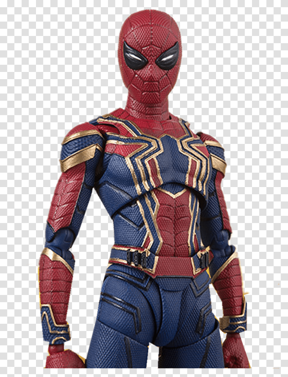 Iron Spider Infinity War Figure, Person, Human, Armor Transparent Png