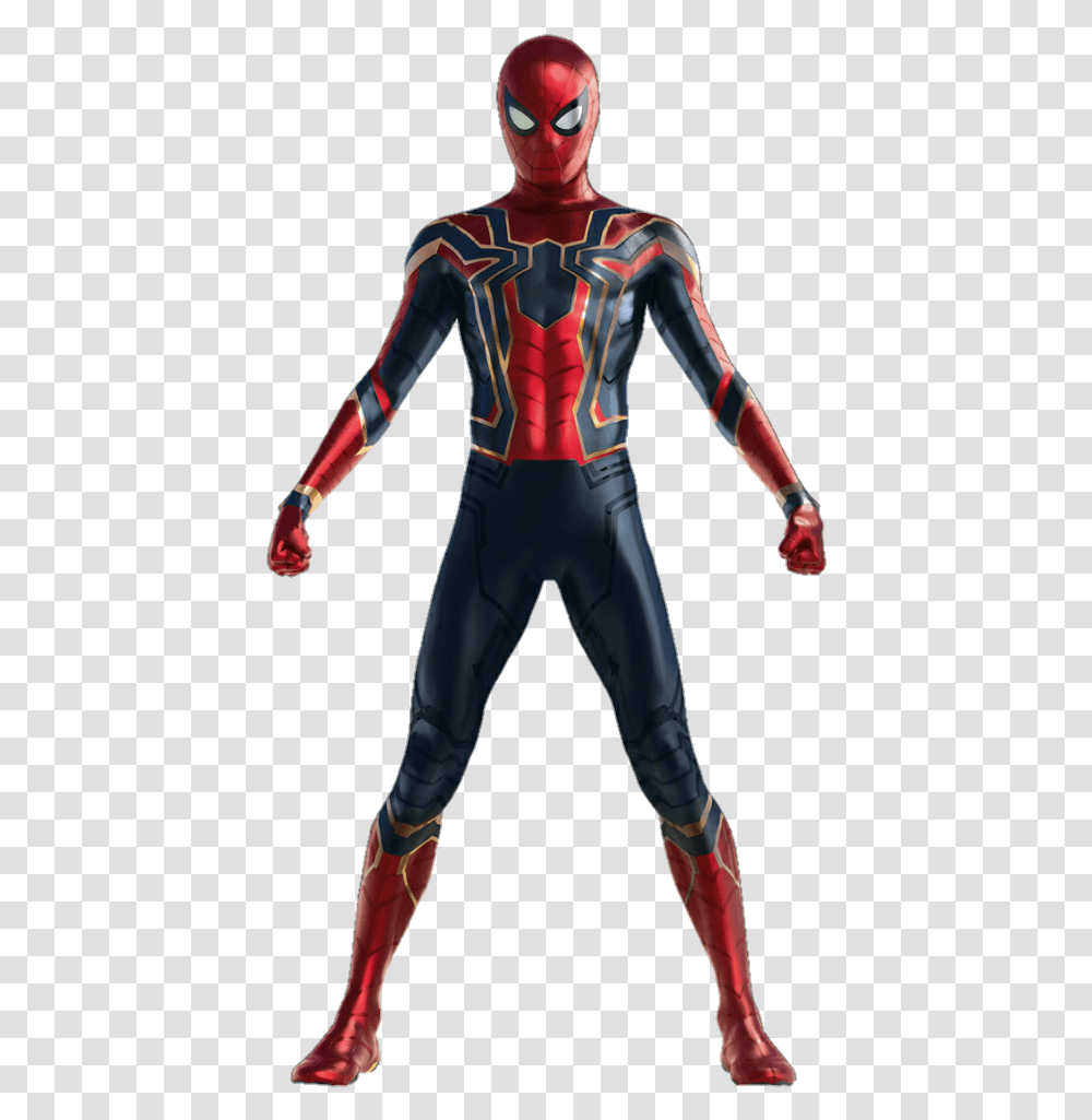 Iron Spider Spiderman Infinity War, Person, People, Helmet Transparent Png