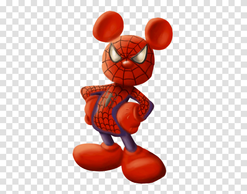 Iron Spiderman Clipart Mickey, Toy, Animal, Food, Photography Transparent Png
