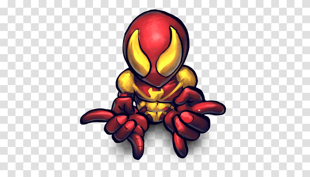 Iron Spiderman Clipart Spiderman, Toy, Hook, Claw, Hand Transparent Png