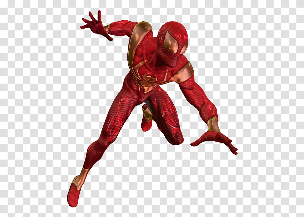 Iron Spiderman Free Download Spider Man Shattered Dimensions Iron Spider, Person, People Transparent Png