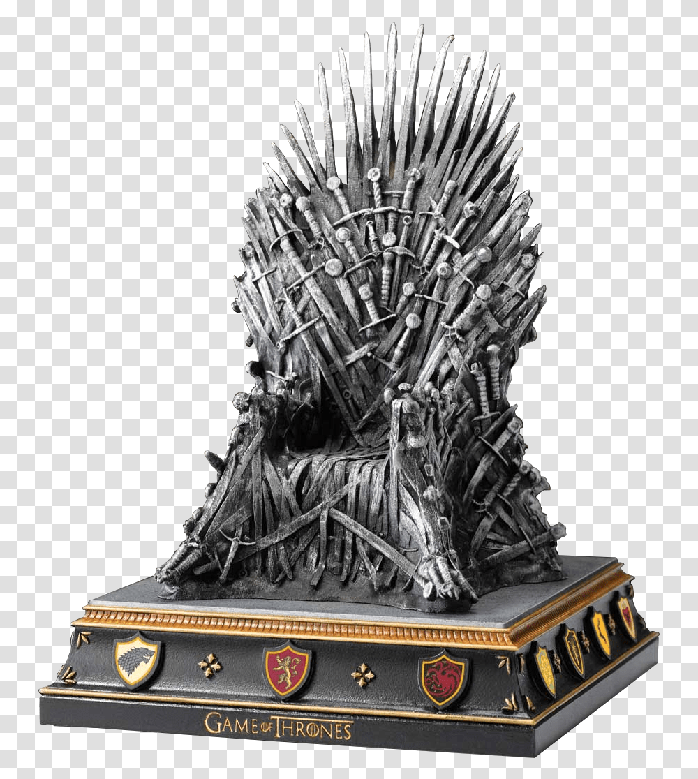 Iron Throne Bookend Game Of Thrones Merchandise Philippines, Furniture, Wedding Cake, Dessert, Food Transparent Png