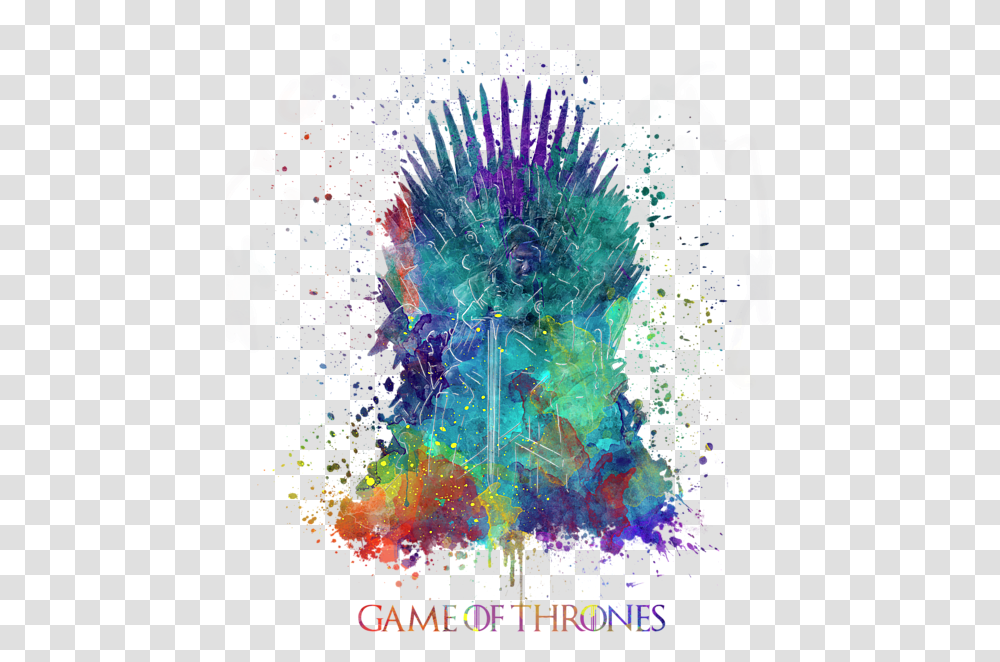 Iron Throne Water Color, Pattern, Ornament, Modern Art Transparent Png