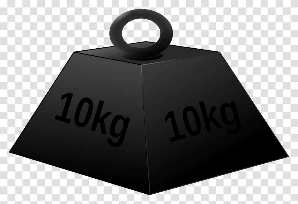 Iron Weight Heavy Kilogram Kilo Measurement Weight Clip Art, Cowbell, Box Transparent Png