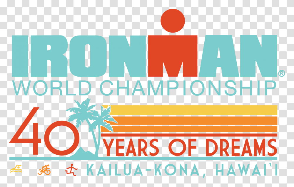 Ironman 40 Years Of Dreams Ironman World Championship, Advertisement, Poster, Flyer, Paper Transparent Png