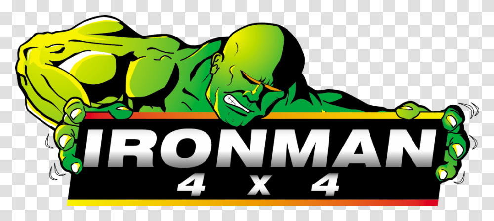 Ironman 4x4 Logo Clipart Ironman 4x4 Logo, Text, Vegetation, Plant, Graphics Transparent Png
