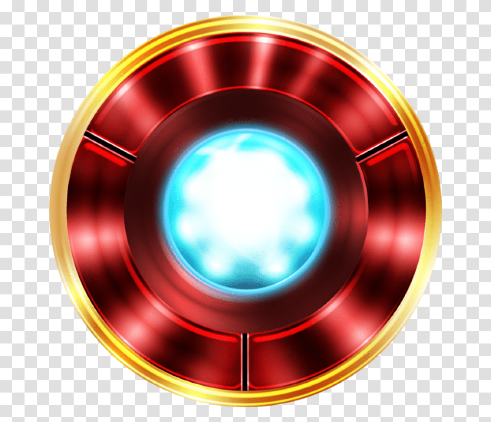 Ironman Arc Reactor Image Logo Iron Man, Purple, Disk, Electronics, Light Transparent Png