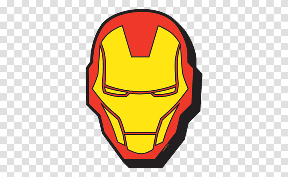 Ironman Clipart Head Iron Man Helmet Cartoon, Label, Hardhat Transparent Png