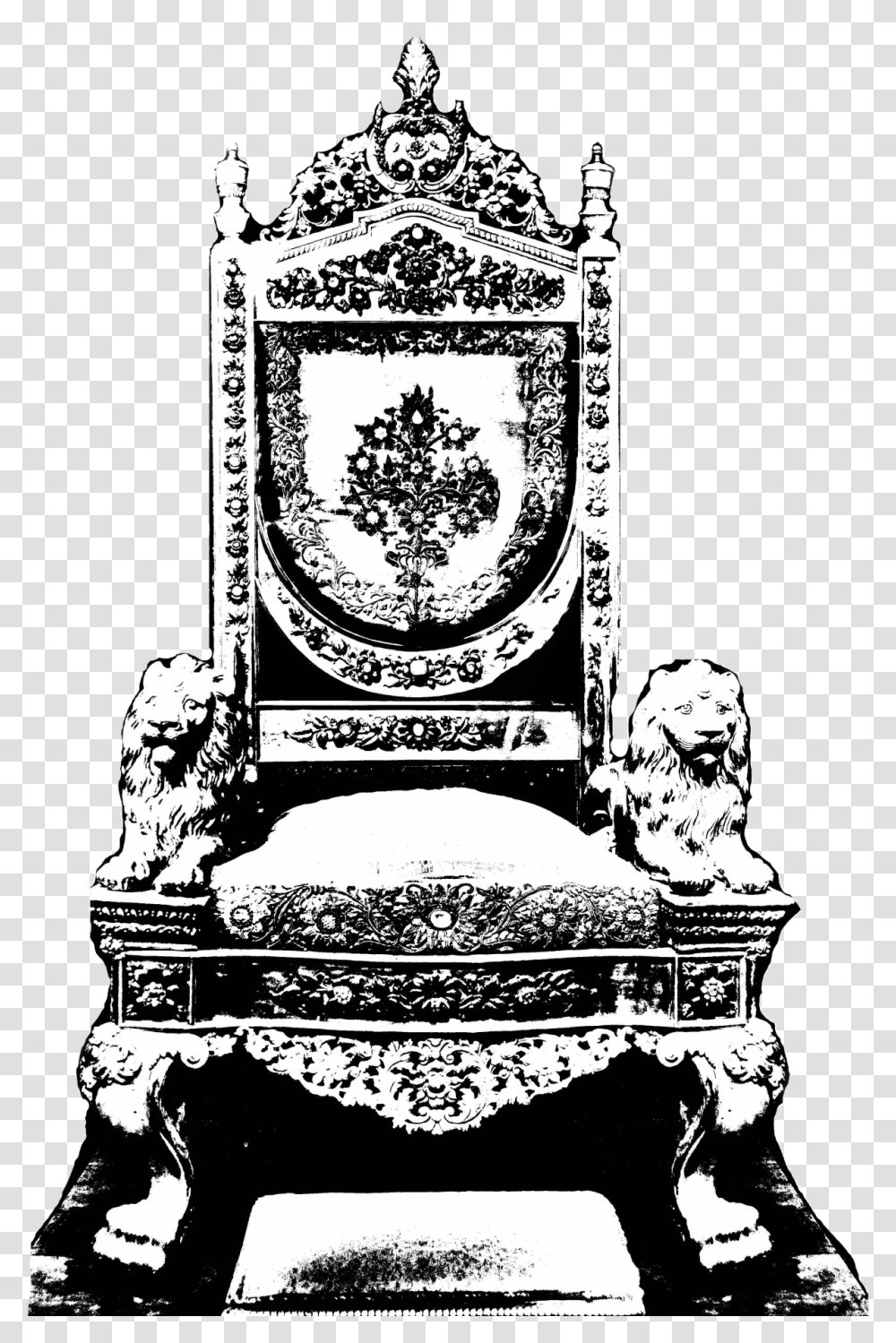 Ironview - Change History Throne, Furniture Transparent Png