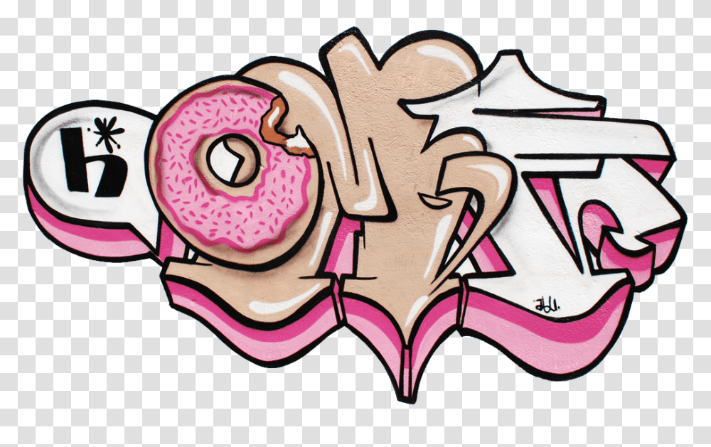 Irony Fabian Suarez Pink Graffiti, Drawing, Doodle Transparent Png