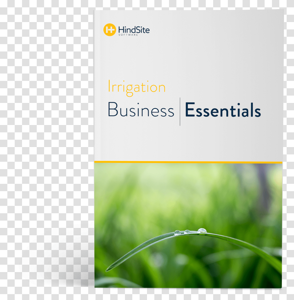 Irrigation Business Essentials Mock Cover Grass, Advertisement, Plant, Poster Transparent Png
