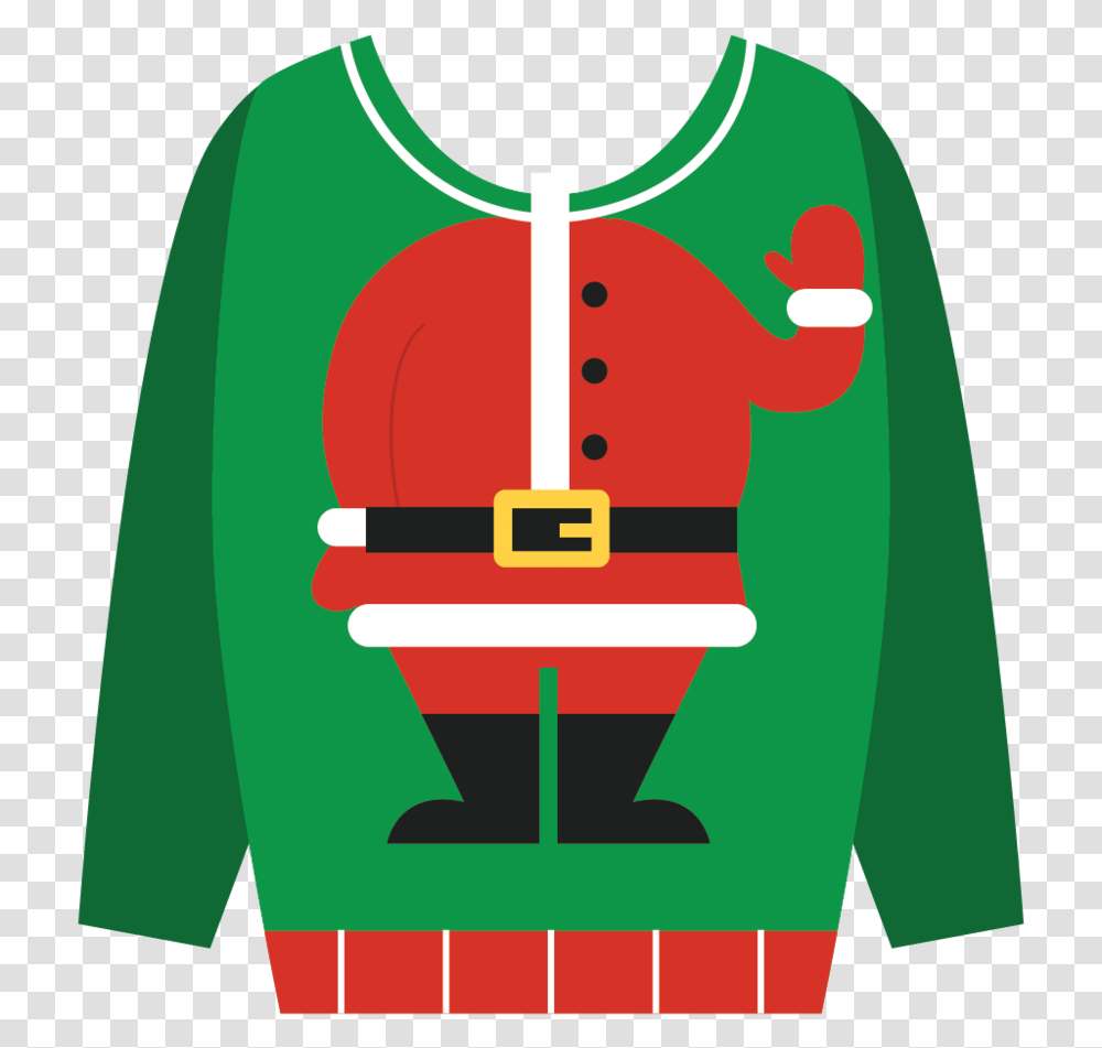 Is Brick Clipart Tacky Cartoon Christmas Sweater, Apparel, Sleeve, Long Sleeve Transparent Png