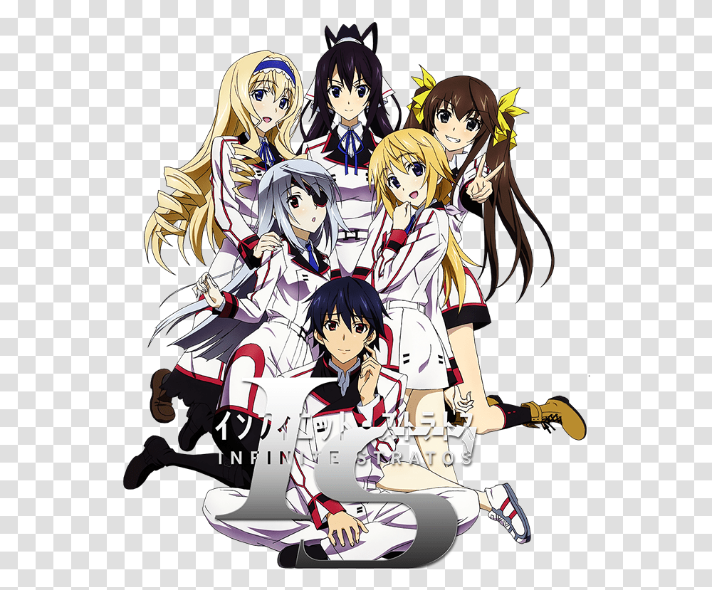 Is Infinite Stratos Anime Icon By Wasir525 D8p9qtv Orimura Ichika X Charlotte Dunois, Manga, Comics, Book, Person Transparent Png