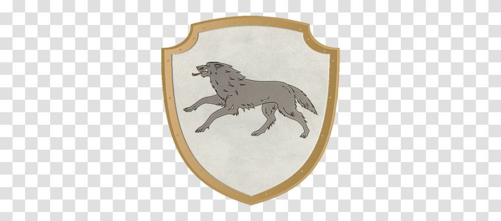 Is Jon Snow Being Nicknamed 'the White Wolf' Like Brynden Book House Stark Sigil, Armor, Shield, Dog, Pet Transparent Png