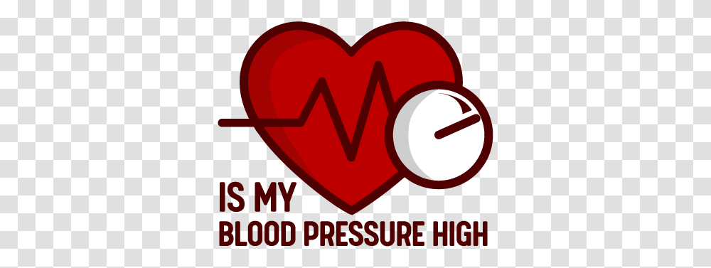 Is My Blood Pressure High, Heart, Road Sign Transparent Png