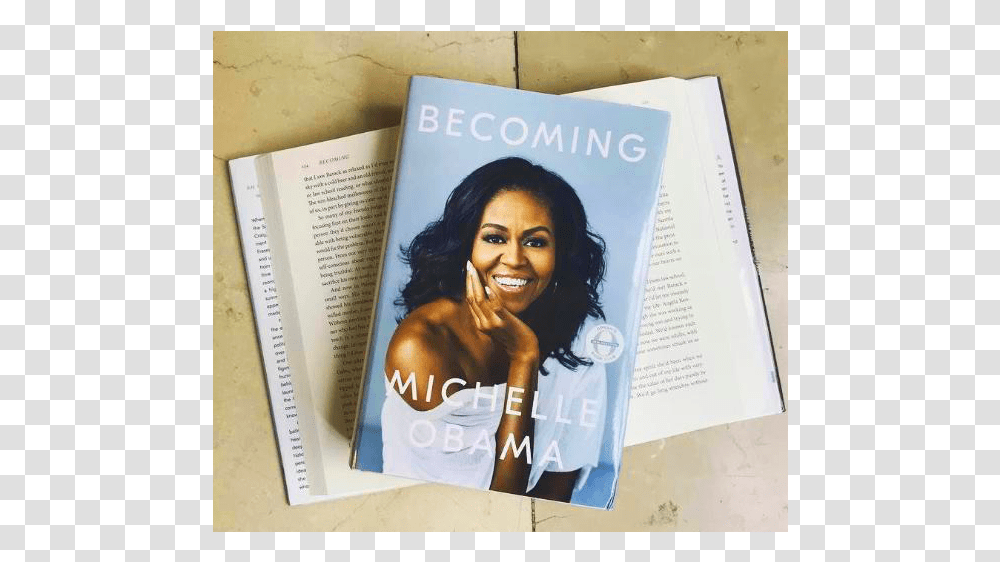 Is That A Read Becoming Michelle Obama Book, Person, Human, Magazine, Paper Transparent Png