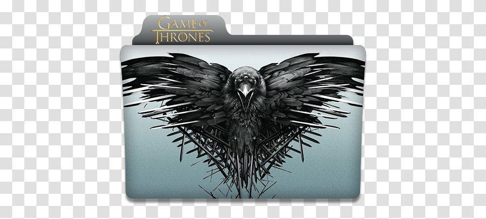 Is The Crows Game Game Of Thrones Season 4 Poster, Animal, Bird, Beak, Blackbird Transparent Png