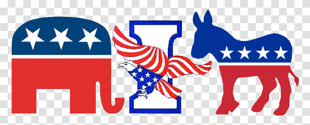 Is The Republican Party America's Achilles Heel Republican And Democrat Signs, Logo, Emblem, Flag Transparent Png