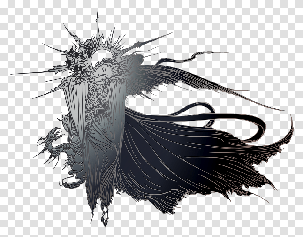 Is There A Pic Somewhere Online Of The Work For The Final Fantasy 15 Logos, Modern Art, Floral Design Transparent Png