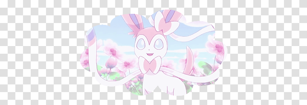 Is There Any Sylveon Love Here Kawaii Cute Sylveon, Flower, Plant, Blossom, Art Transparent Png