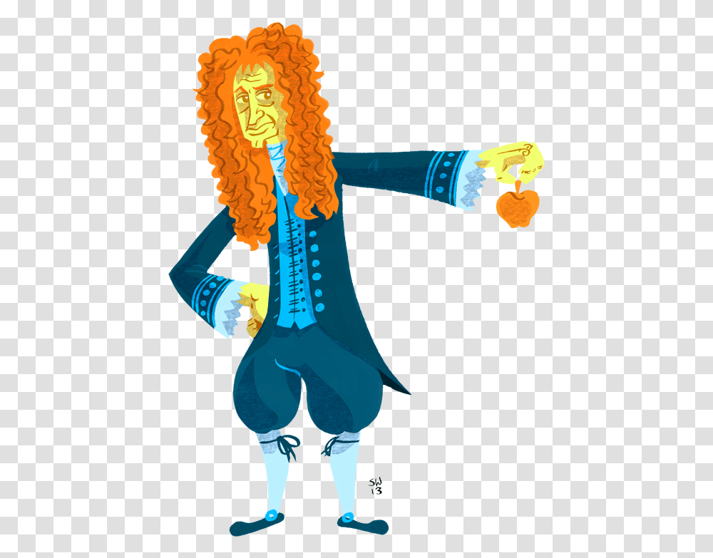Isaac Newton Clipart Isaac Newton Haciendo El Dab, Person, Hand, Costume Transparent Png