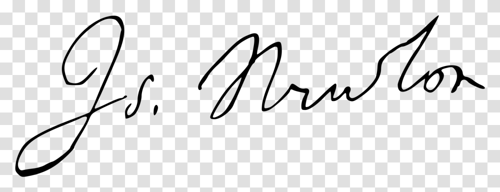 Isaac Newton Signature, Gray, World Of Warcraft Transparent Png