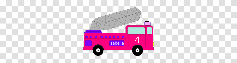 Isabella Birthday Firetruck Clip Arts For Web, Transportation, Vehicle, Fire Truck Transparent Png