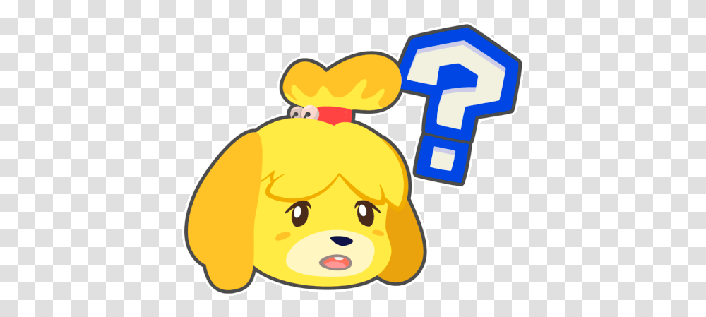 Isabelle Animal Crossing New Horizons Isabelle Animal Crossing Gif, Label, Text, Mascot, Sticker Transparent Png