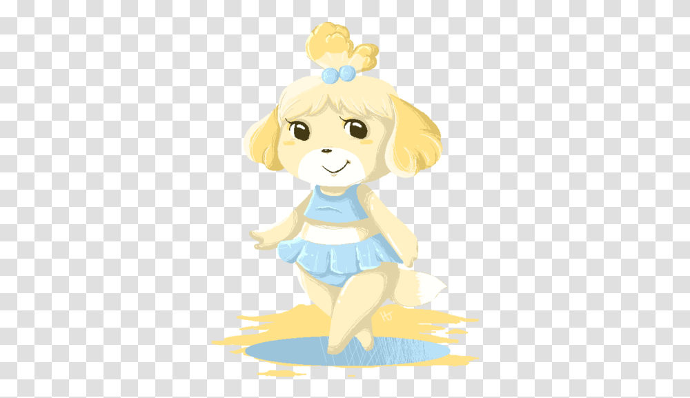Isabelle Animal Crossing Swimsuit, Canine, Mammal, Pet, Puppy Transparent Png